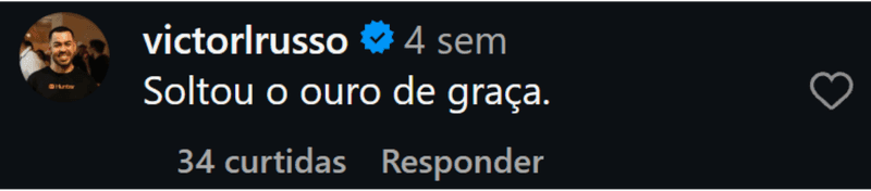 victorlrusso: Soltou o ouro de graça.